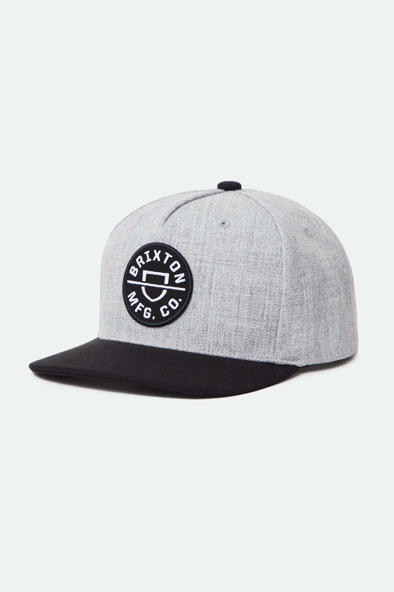 Brixton Crest C NetPlus MP Cap Şapka Erkek Gri Siyah | 810JVDASB