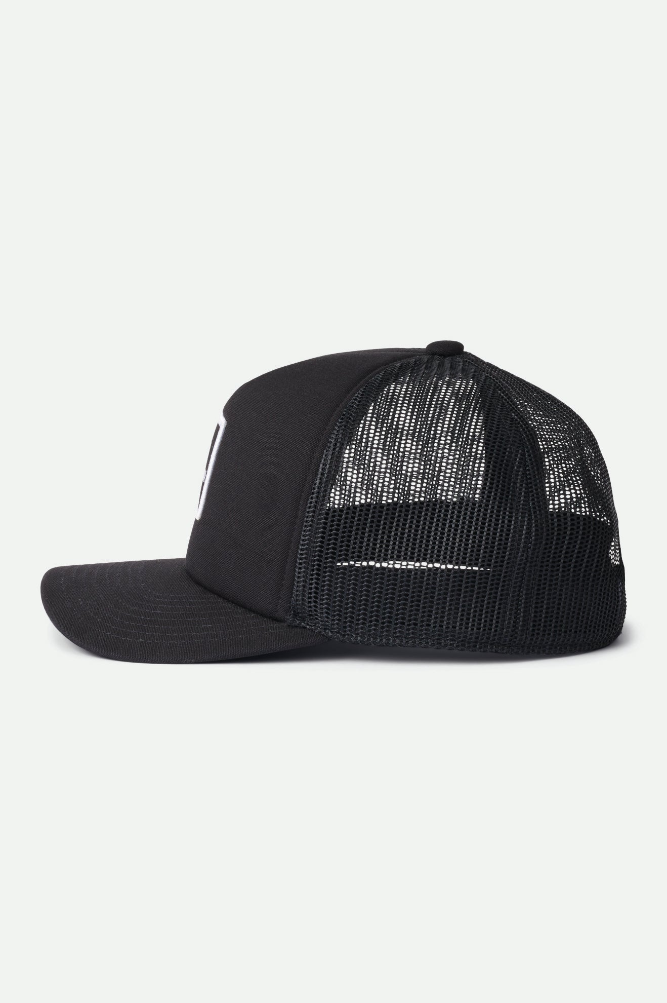 Brixton Alpha Block NetPlus MP Trucker Hat Cap Şapka Erkek Siyah | 036ELUJGZ