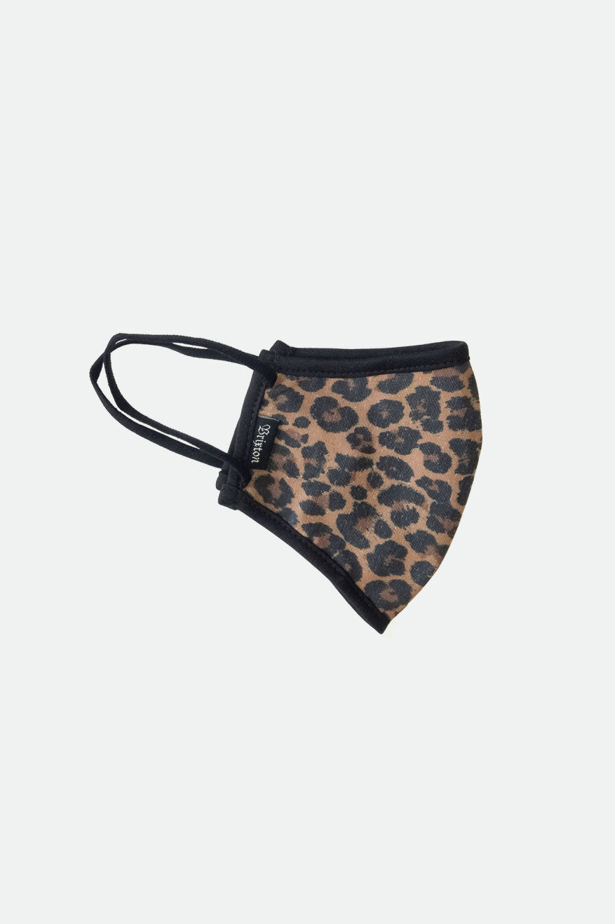 Brixton Antimicrobial 4-Way Stretch Yüz Maskesi Unisex Leopar | 862MBIGHX