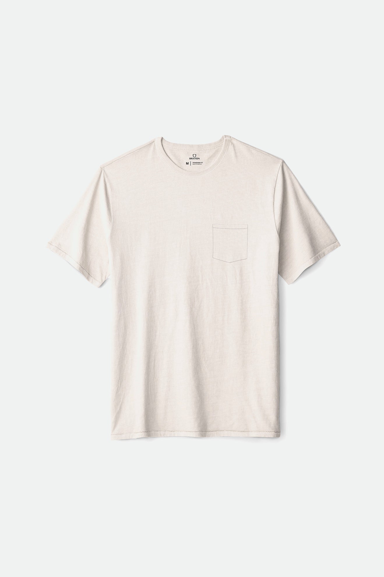 Brixton Basic S/S Pocket Üstler Erkek Beyaz | 439HNEZBL