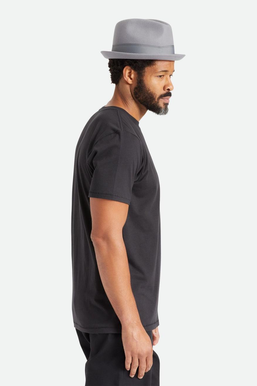 Brixton Basic S/S Tailored Üstler Erkek Siyah | 961NRWBLS