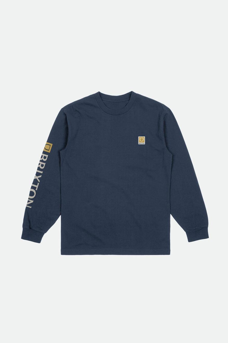 Brixton Beta II L/S Standard Üstler Erkek Mavi | 602PCSWGY