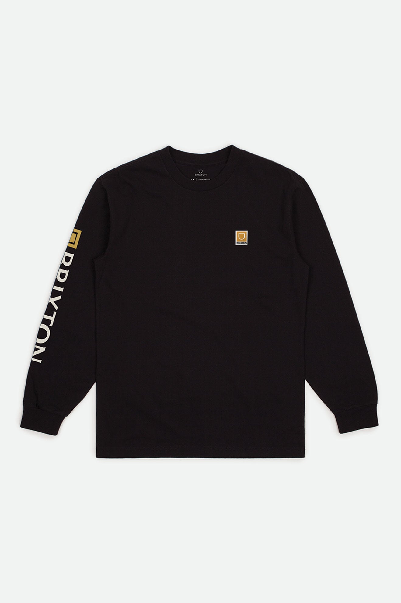 Brixton Beta II L/S Standard Üstler Erkek Siyah | 731GNJWMD