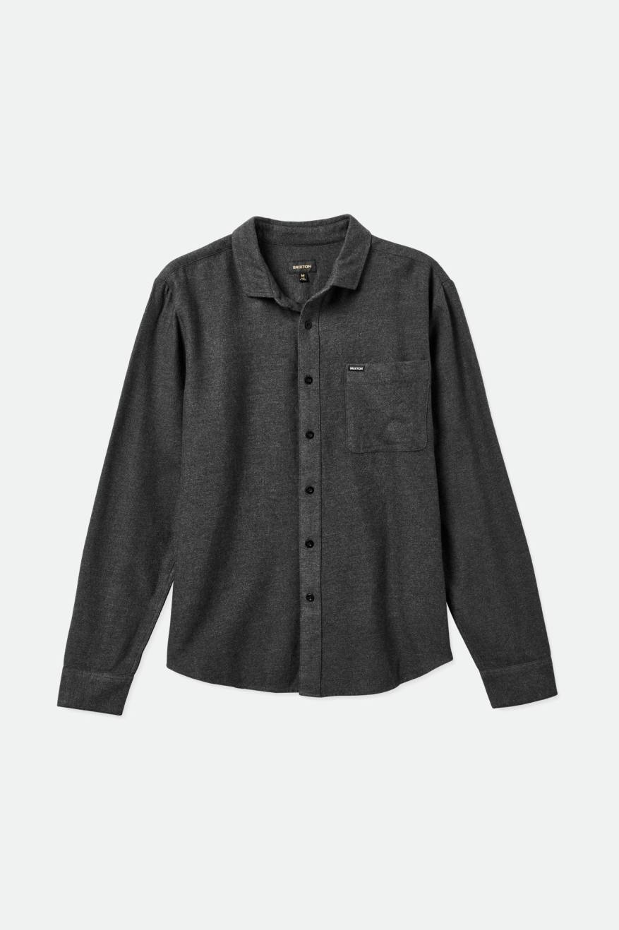 Brixton Bixby Reserve L/S Flanel Üstler Erkek Siyah | 951NSDHYQ