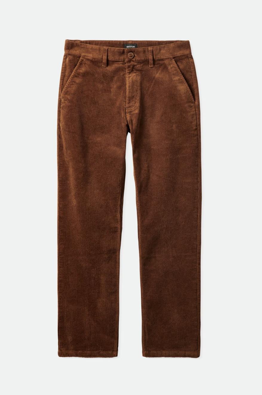 Brixton Choice Chino Regular Pantolon Erkek Kahverengi | 129AFGTQR