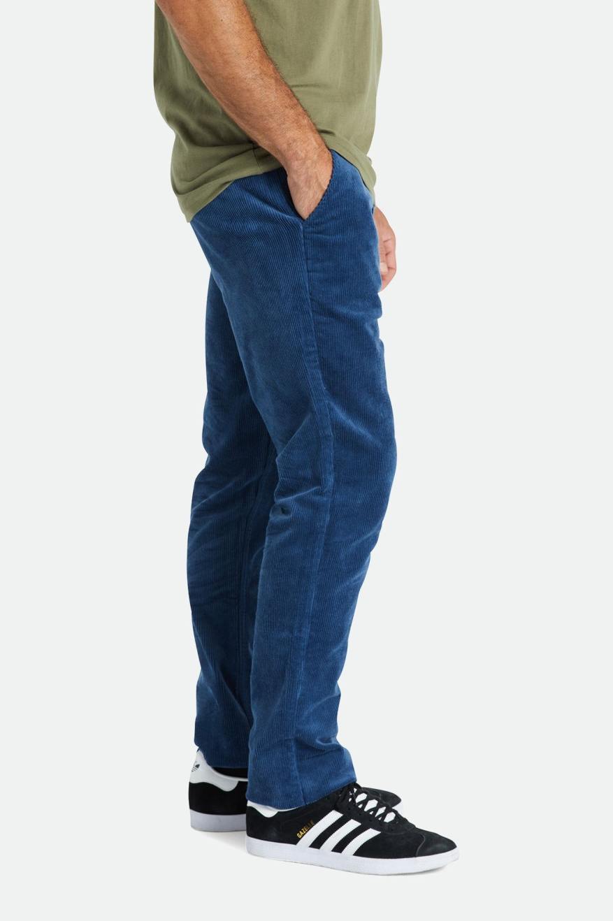 Brixton Choice Chino Regular Pantolon Erkek Mavi | 680UAQBNO