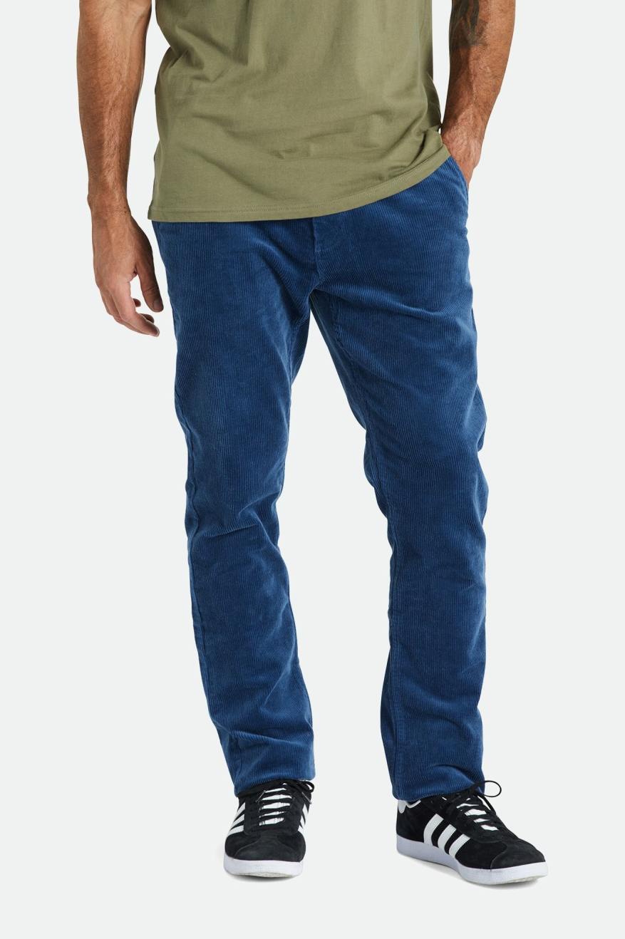 Brixton Choice Chino Regular Pantolon Erkek Mavi | 680UAQBNO