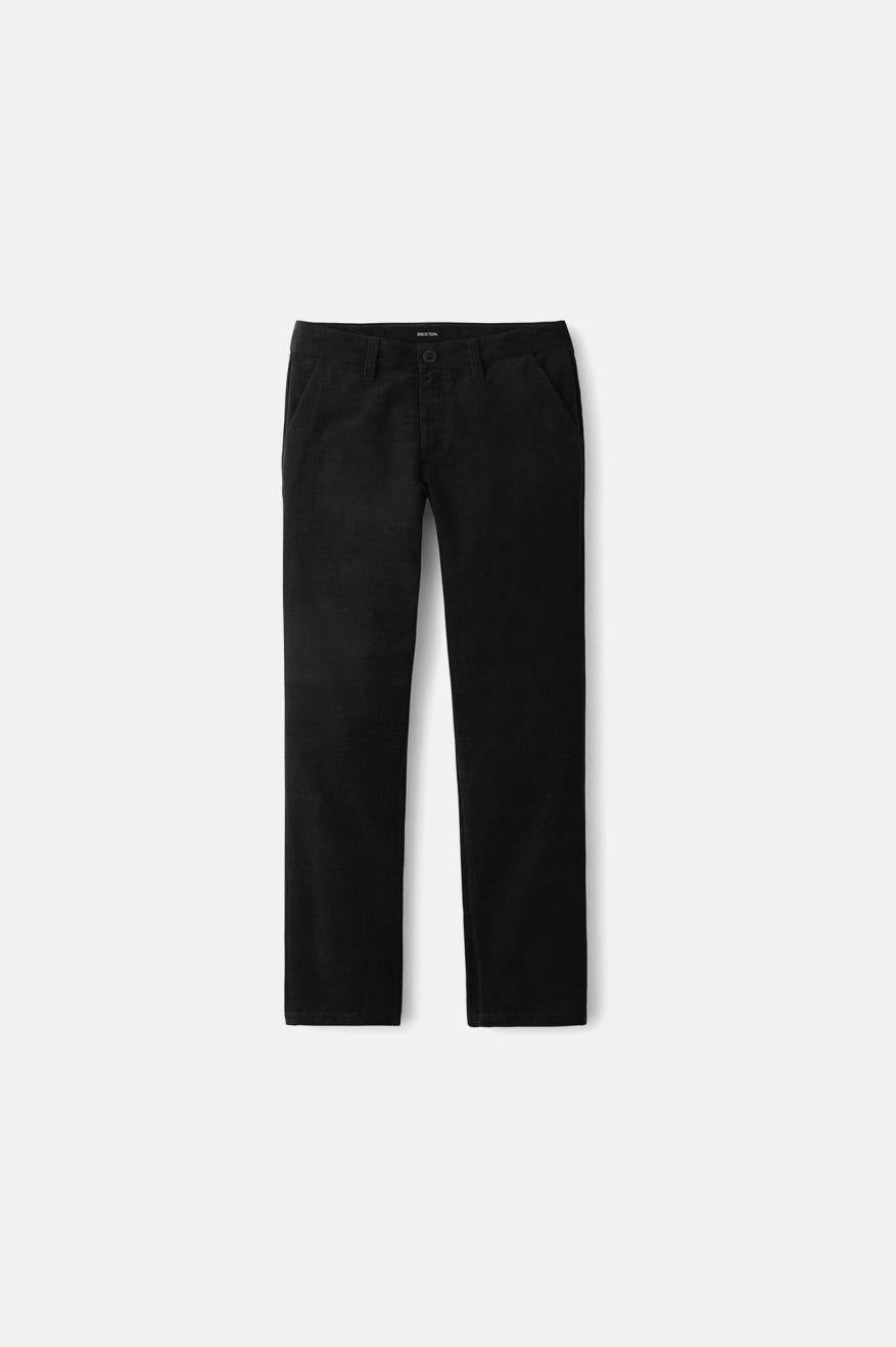 Brixton Choice Chino Regular Pantolon Erkek Siyah | 963NXHMGS