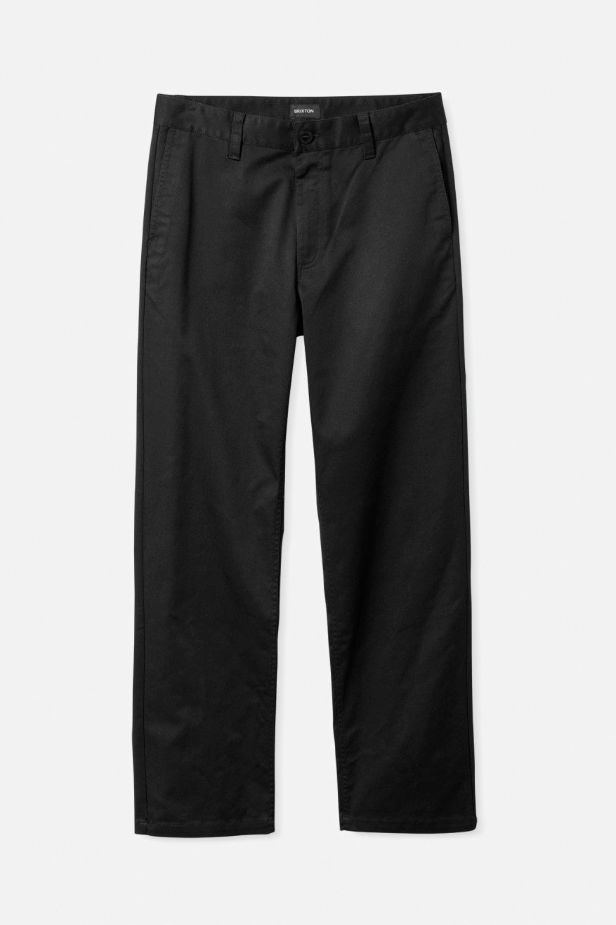 Brixton Choice Chino Relaxed Pantolon Erkek Siyah | 391XWUJHF