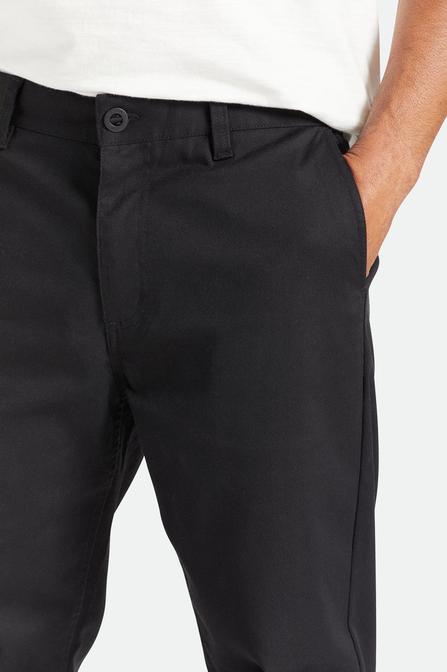 Brixton Choice Chino Relaxed Pantolon Erkek Siyah | 391XWUJHF