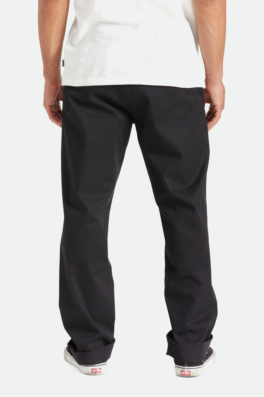 Brixton Choice Chino Relaxed Pantolon Erkek Siyah | 391XWUJHF