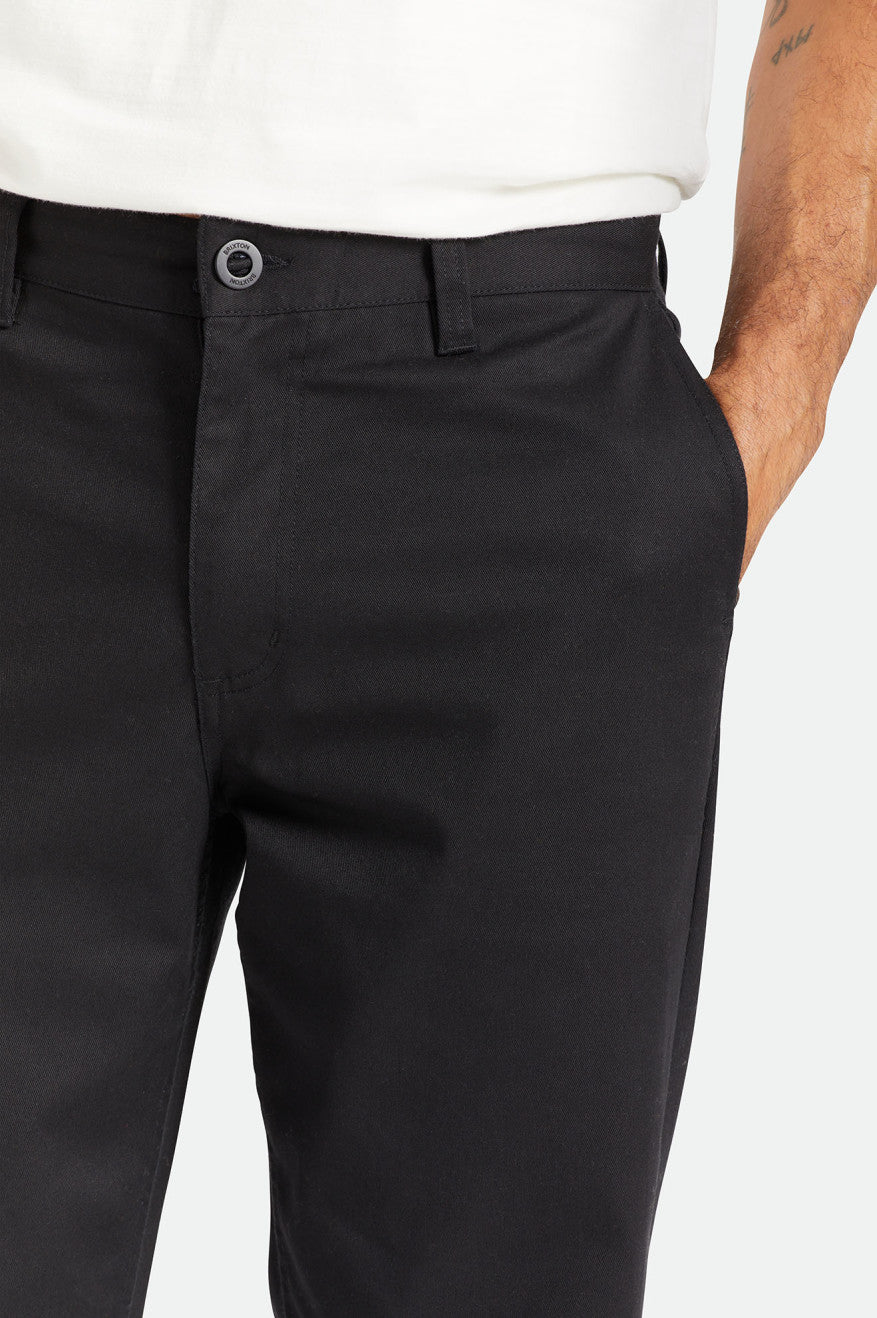 Brixton Choice Chino Relaxed Pantolon Erkek Siyah | 391XWUJHF