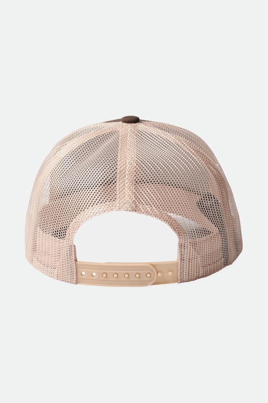 Brixton Crest NetPlus MP Mesh Cap Cap Şapka Erkek Kahverengi | 763SAXTMW