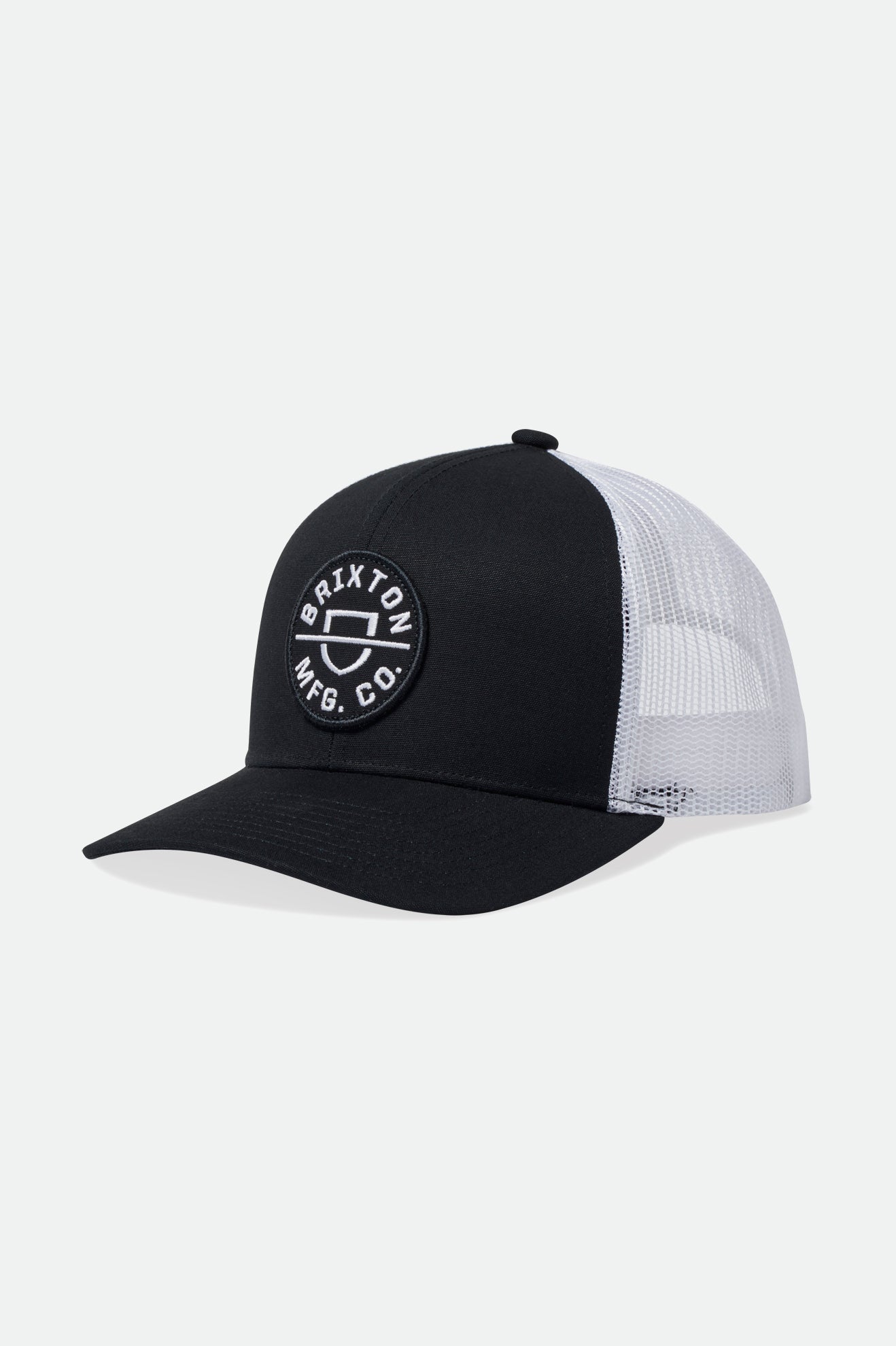 Brixton Crest NetPlus MP Trucker Hat Cap Şapka Erkek Siyah | 610MLQYZB