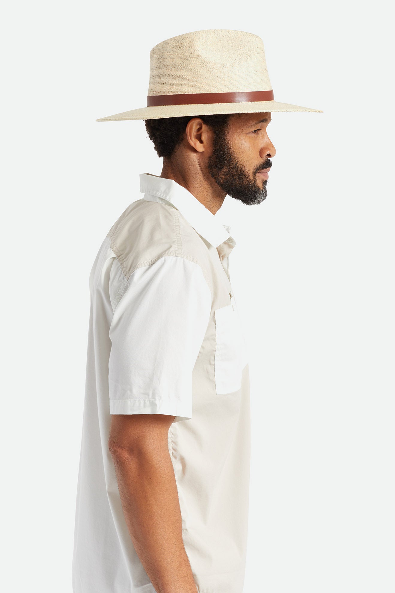 Brixton Field Proper Straw Hat Şapkalar Kadın Bej Rengi | 014MIOAHR