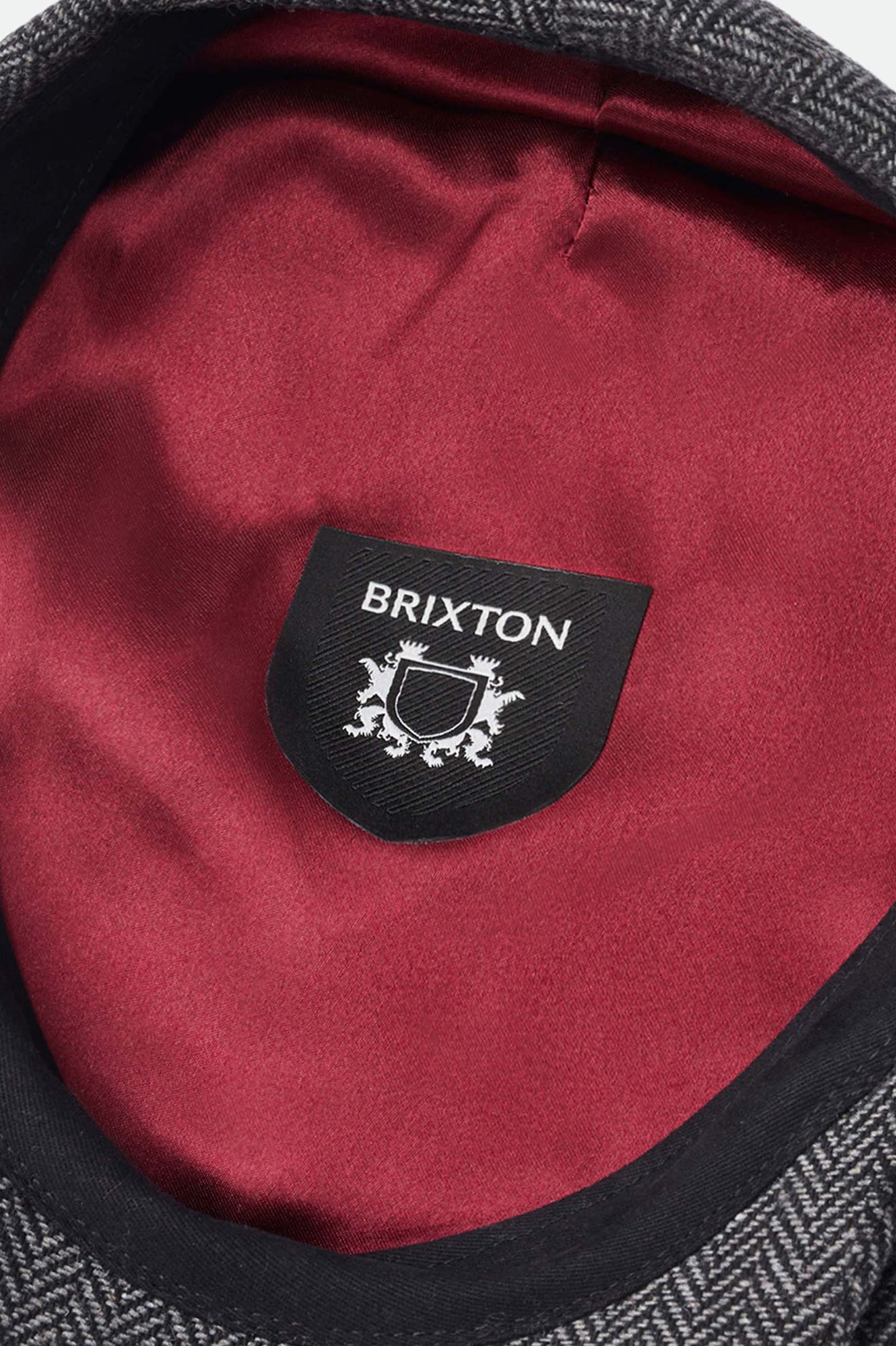 Brixton Hooligan Snap Şapkalar Erkek Gri Siyah | 529TWFRKS