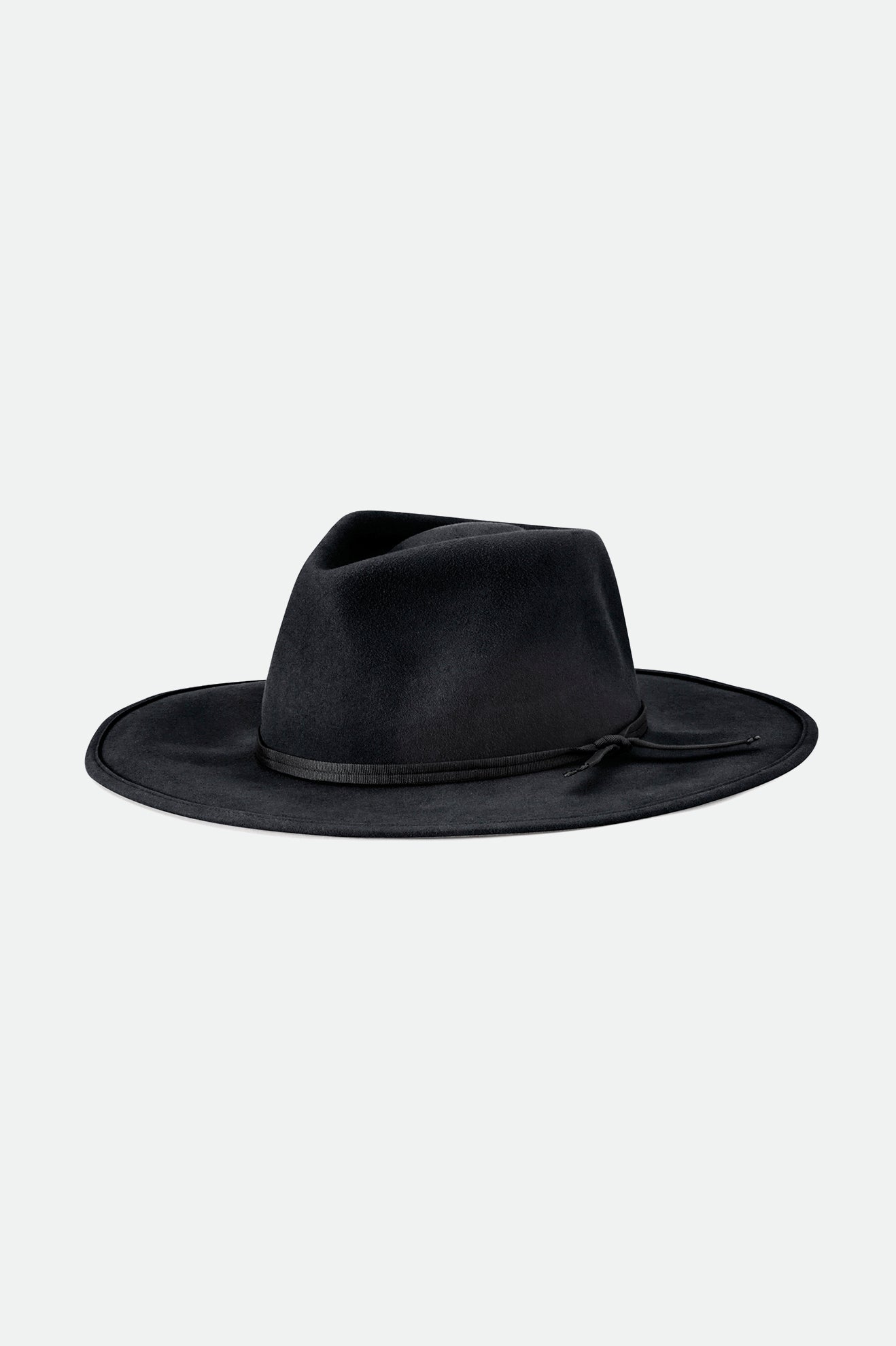 Brixton Joanna Felt Packable Hat Şapkalar Kadın Siyah | 193WZOUNX