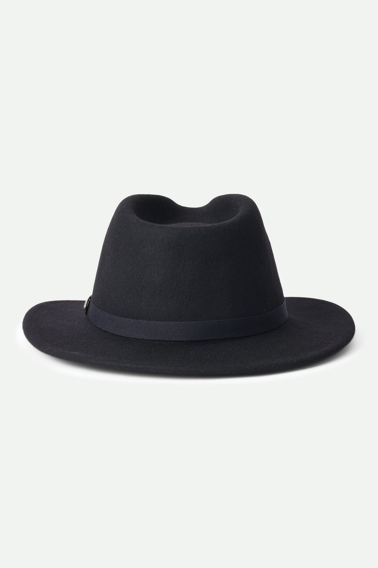 Brixton Messer Packable Fedora Fötr Şapka Kadın Siyah | 516FTYLBW