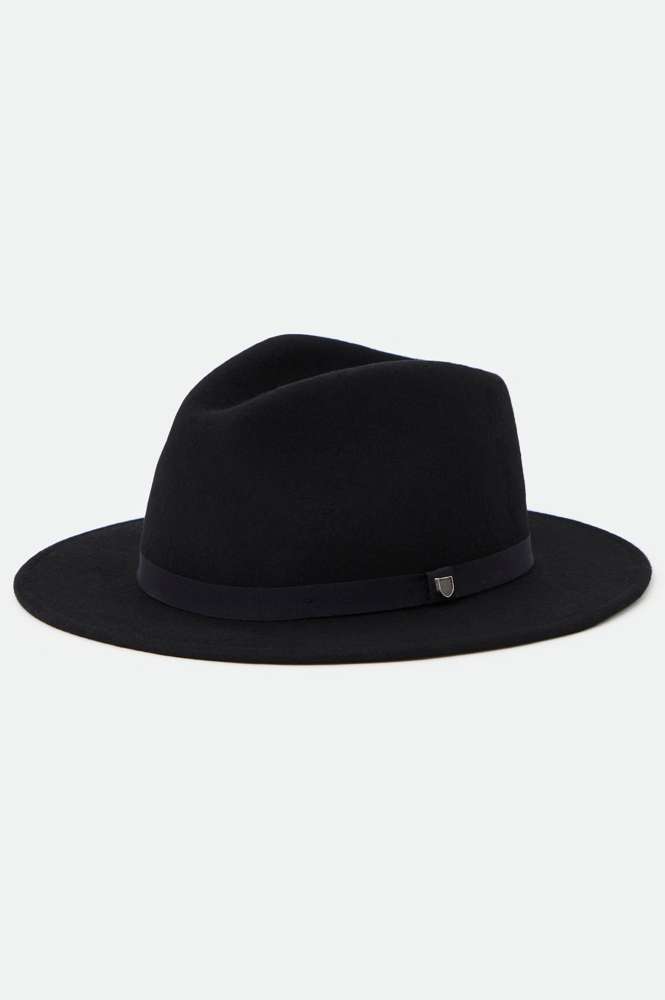 Brixton Messer Packable Fedora Fötr Şapka Kadın Siyah | 516FTYLBW