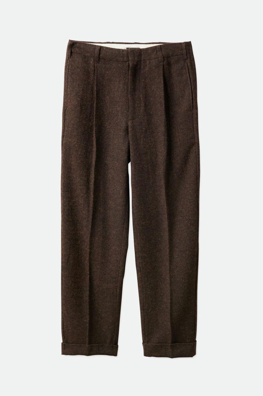 Brixton Regent Reserve Trouser Pantolon Erkek Kahverengi | 640JMIOHV