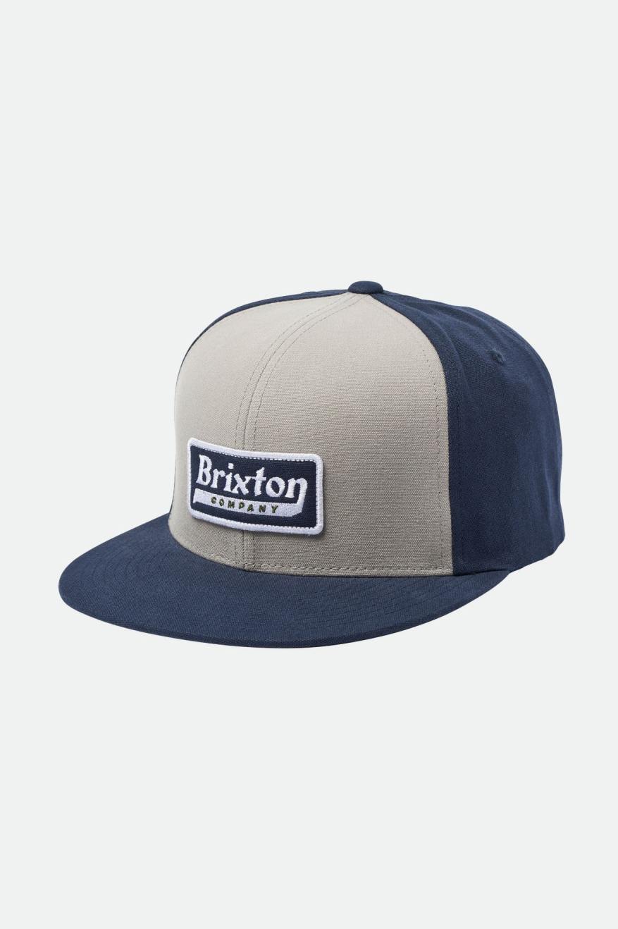 Brixton Steadfast HP Cap Şapka Erkek Lacivert Gri | 681JXUNAO