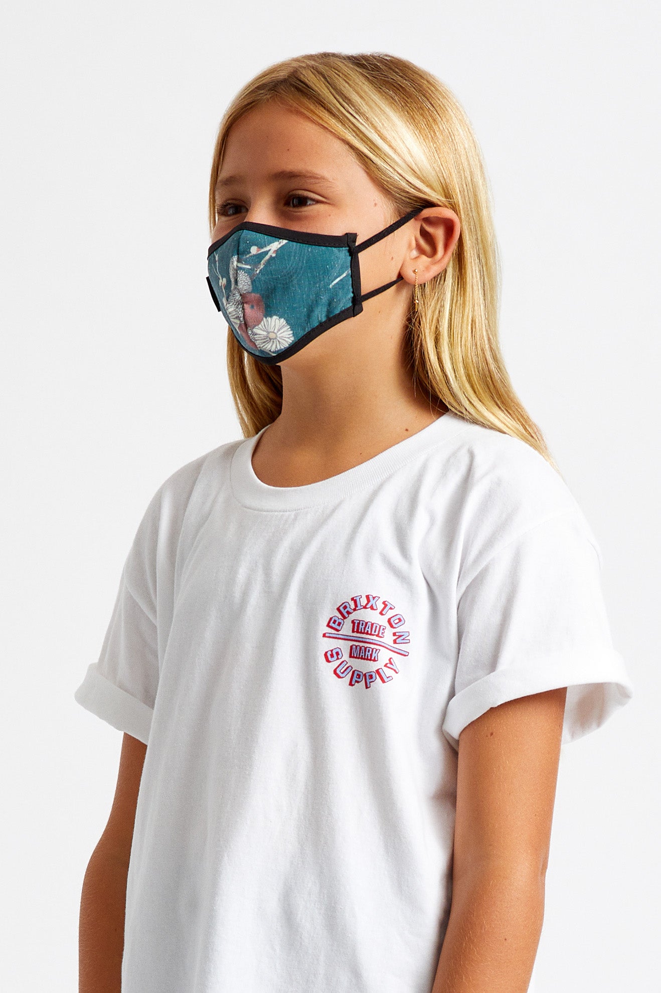 Brixton Youth Antimicrobial Yüz Maskesi Unisex Yeşil | 590VSCYER