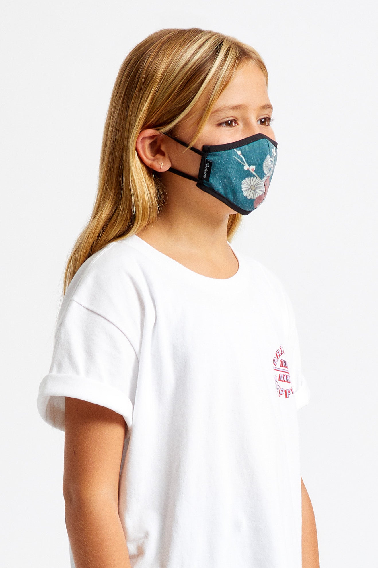 Brixton Youth Antimicrobial Yüz Maskesi Unisex Yeşil | 590VSCYER